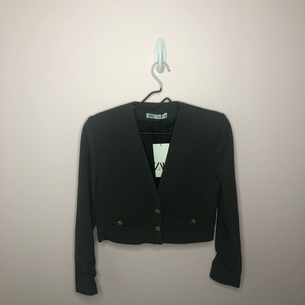 Zara Shoulder Pad Top